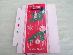 altes Qualitäts Stanniol Lametta Beste Brillant DBGM Kaufhof Western Germany Kaufring