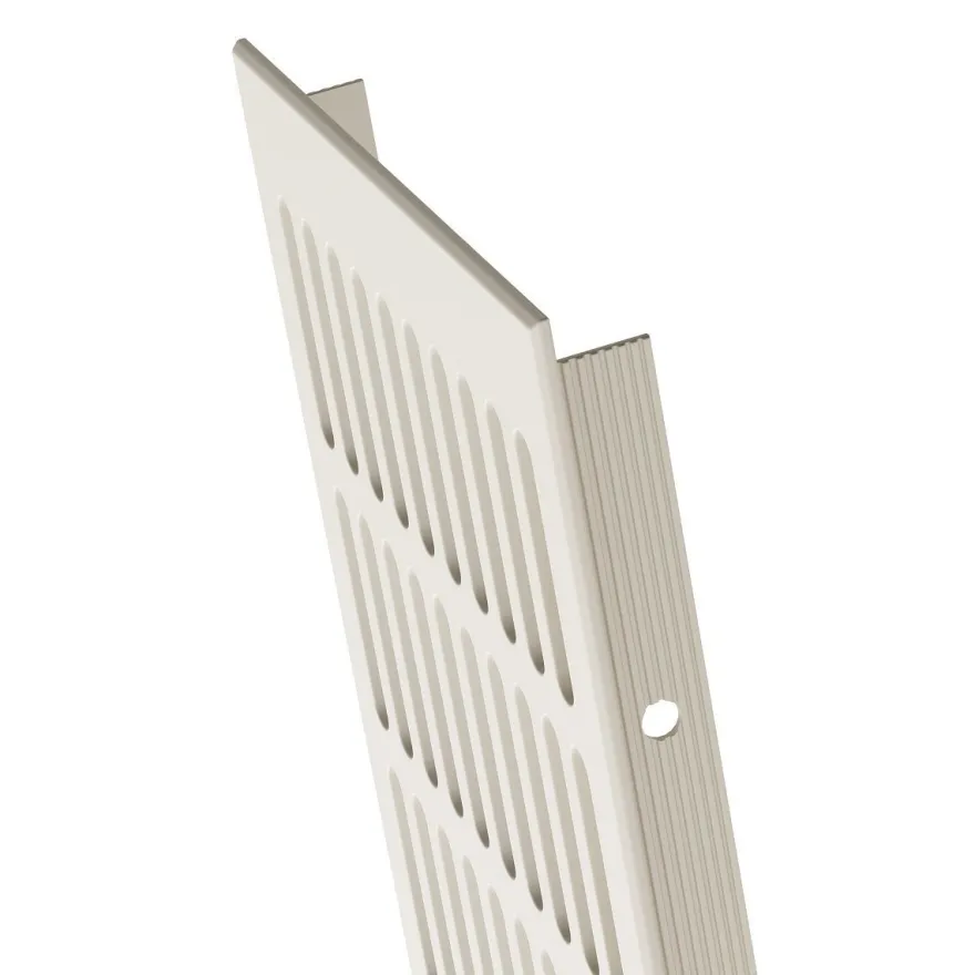 Aluminium Lüftungsgitter Weiss RAL9010 130mm Stegblech Luftblech Lüftung Heizung