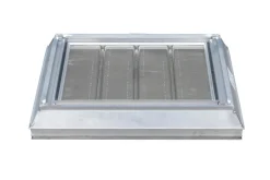 Alu Schachtabdeckung, Durchgangsmaß 600 x 600mm, neu, tagwasser-, gas- & geruchsdicht