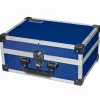 Alu Werkzeugkoffer blau 330x230x150mm Werkzeugkiste Werkzeugkasten Werkzeuge NEU