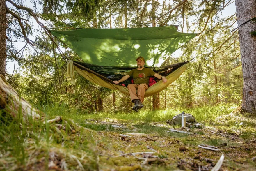 Amazonas Moskito-Traveller Quilted XXL - extragroße Moskitohängematte