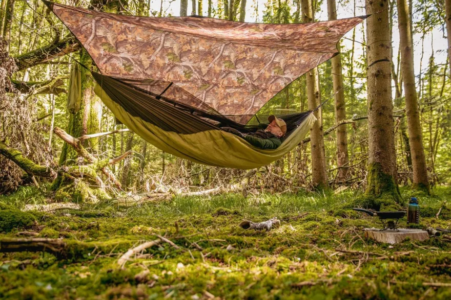 Amazonas Moskito-Traveller Quilted XXL - extragroße Moskitohängematte