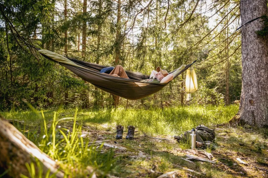 Amazonas Moskito-Traveller Quilted XXL - extragroße Moskitohängematte