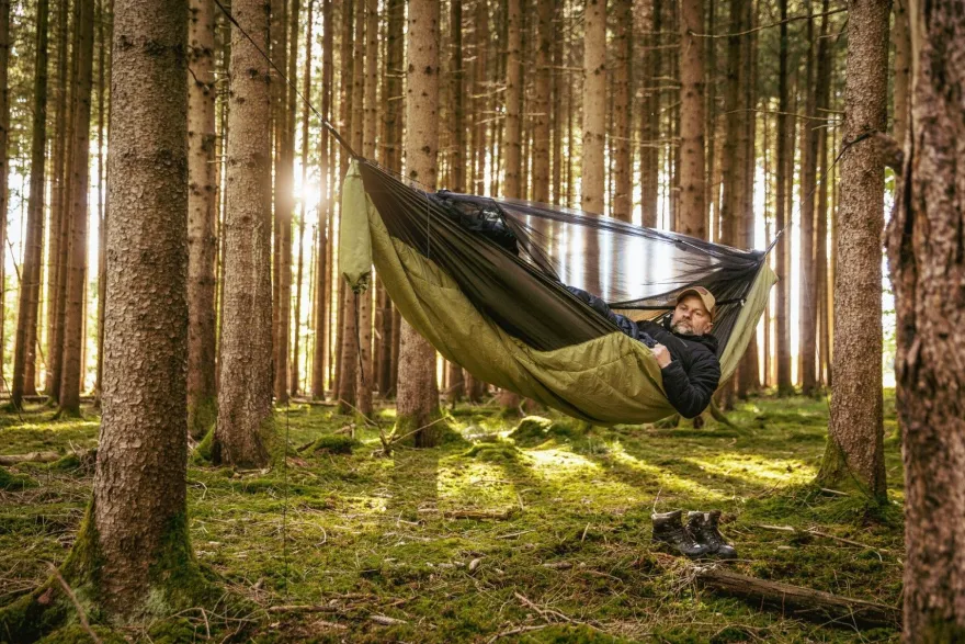 Amazonas Moskito-Traveller Quilted XXL - extragroße Moskitohängematte