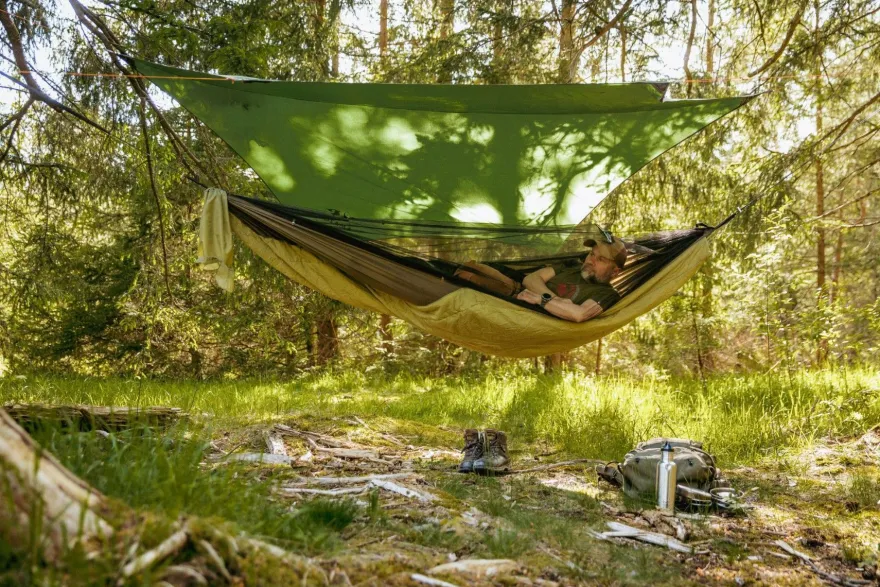 Amazonas Moskito-Traveller Quilted - Ultraleichte Moskitohängematte