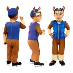 Amscan Offizielles Chase-Babykostüm von Paw Patrol braun-blau