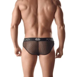 Anais Luxury Lingerie Ares Slip XL aus Leder und Mesh