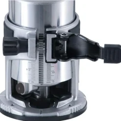 Anesty Oberfräse Trimmer 710W mit 15-tlg. Hartmetall Fräser Set, Kantenfräse