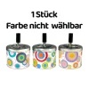 Angelo Schleuderaschenbecher - Metall Kreise Ø 9cm, nicht wählbar