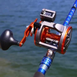 Angelrolle Sougayilang Schnurzähler konventionelle Wasserwaage Wind C-Thunder LS