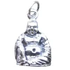 Anhänger BUDDHA Maitreya Sterling-Silber 925er 8 g Symbolschmuck Esoterikschmuck