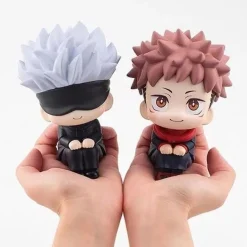Anime Jujutsu Line Kojo Yuji Mutual Aid Satoru QVer Gacha Mini-PVC-Figurenmodell