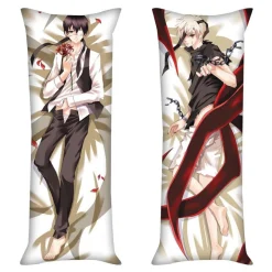 Anime Tokyo Ghoul Kaneki Ken Merch Kissen Cover Throw Kissenbezug Doppelseitig Puppe