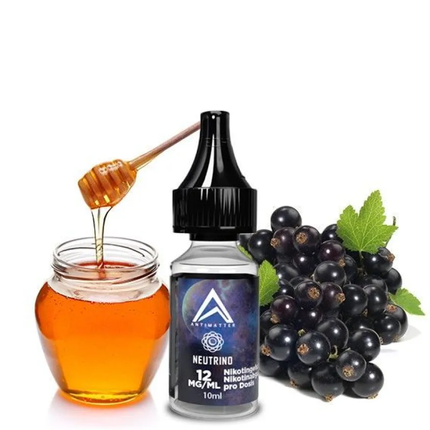 Antimatter - Neutrino Liquid (10 ml) - Schwarze Johannisbeere & Honig