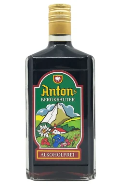 Antons Bergkräuter Kräutersirup 0,7l alkoholfreier Kräuterlikör