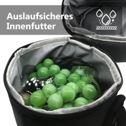 Aosbos Große Kühltasche für 1,5L Weinflasche, Champagner Flaschenhalter mit