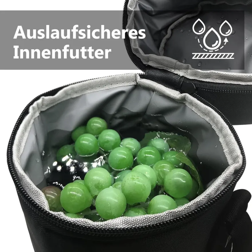 Aosbos Große Kühltasche für 1,5L Weinflasche, Champagner Flaschenhalter mit