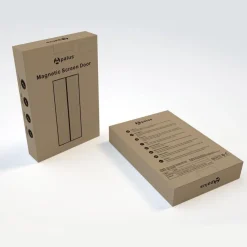 Apalus Magnet Fliegengitter Tür 150x220cm - Insektenschutz für Balkon, Keller