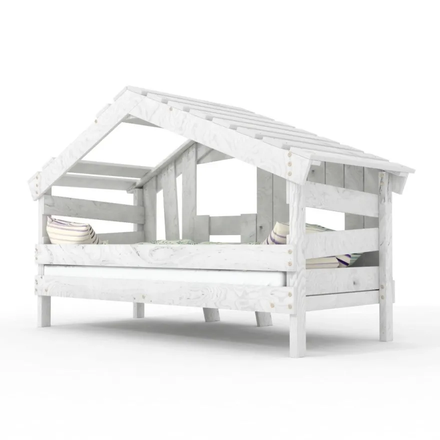 APART CHALET Kinderbett, Spielbett, Jugendbett, Spielhaus, massive Kiefer