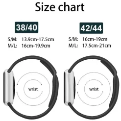 Apple Watch - Sportarmband SilikonArmband für Apple Watch 3 4 5 6 7 8 9 SE Ultr