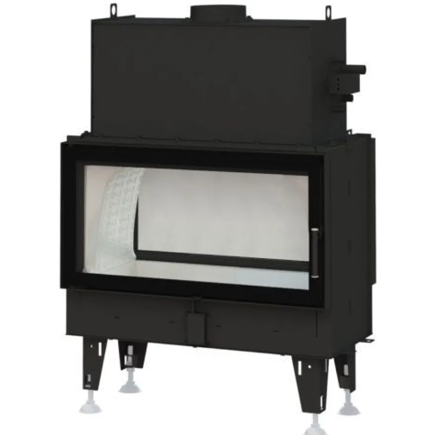 Aquatic Twin 10N Wasser Tunnel-Kamineinsatz 20kW