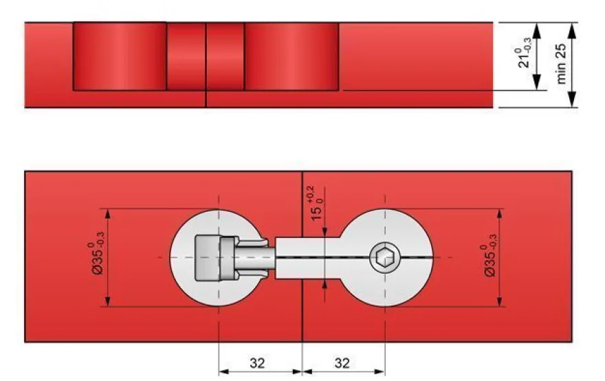 Arbeitsplattenverbinder