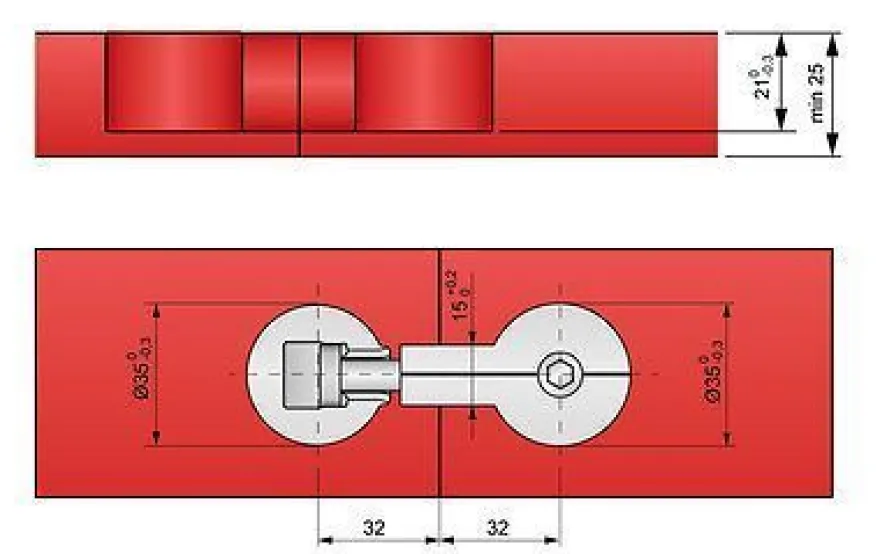 Arbeitsplattenverbinder