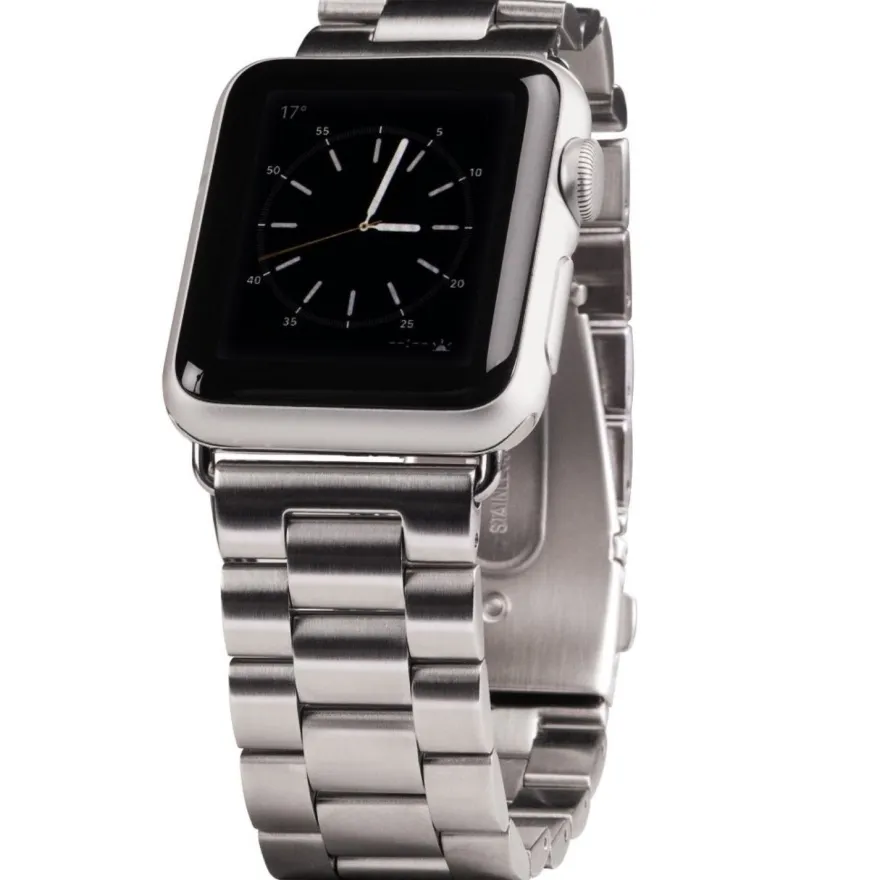 Armband Steel Silber für Apple Watch 38mm/40mm
