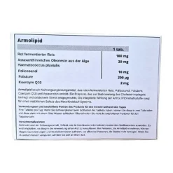 Armolipid Cholesterol Herz Saubere Cholesterinspiegel 60 Tabletten