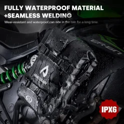 Armourain Motorrad Sturzbügel Seitentasche 6L TPU Wasserdicht mit Schultergurt