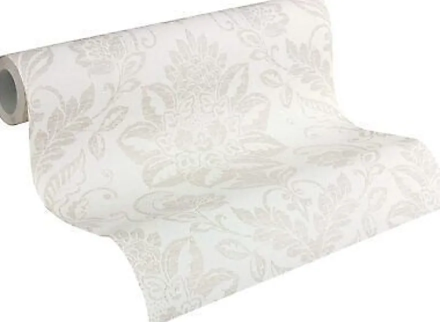 A.S. Création Tapete Vlies 2934-28 Barock Weiß Creme Hellbeige Vintage stylisch