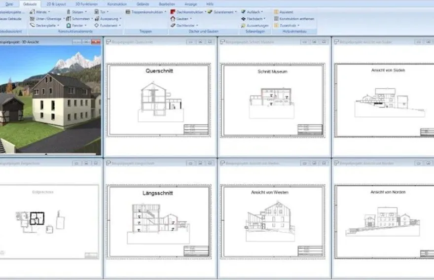 Ashampoo 3D CAD Architecture 12 - Haus- und Wohndesigner - PC Downloadversion