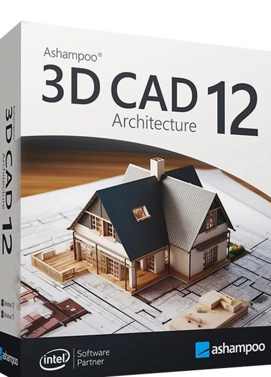 Ashampoo 3D CAD Architecture 12 - Haus- und Wohndesigner - PC Downloadversion
