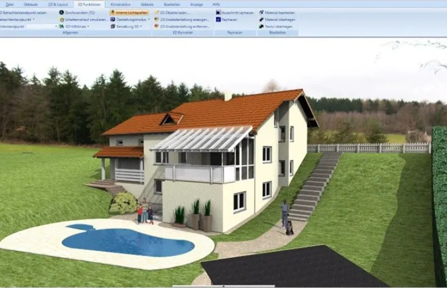 Ashampoo 3D CAD Architecture 12 - Haus- und Wohndesigner - PC Downloadversion