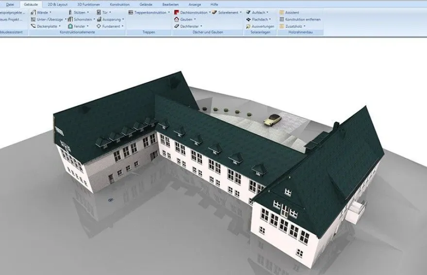 Ashampoo 3D CAD Architecture 12 - Haus- und Wohndesigner - PC Downloadversion