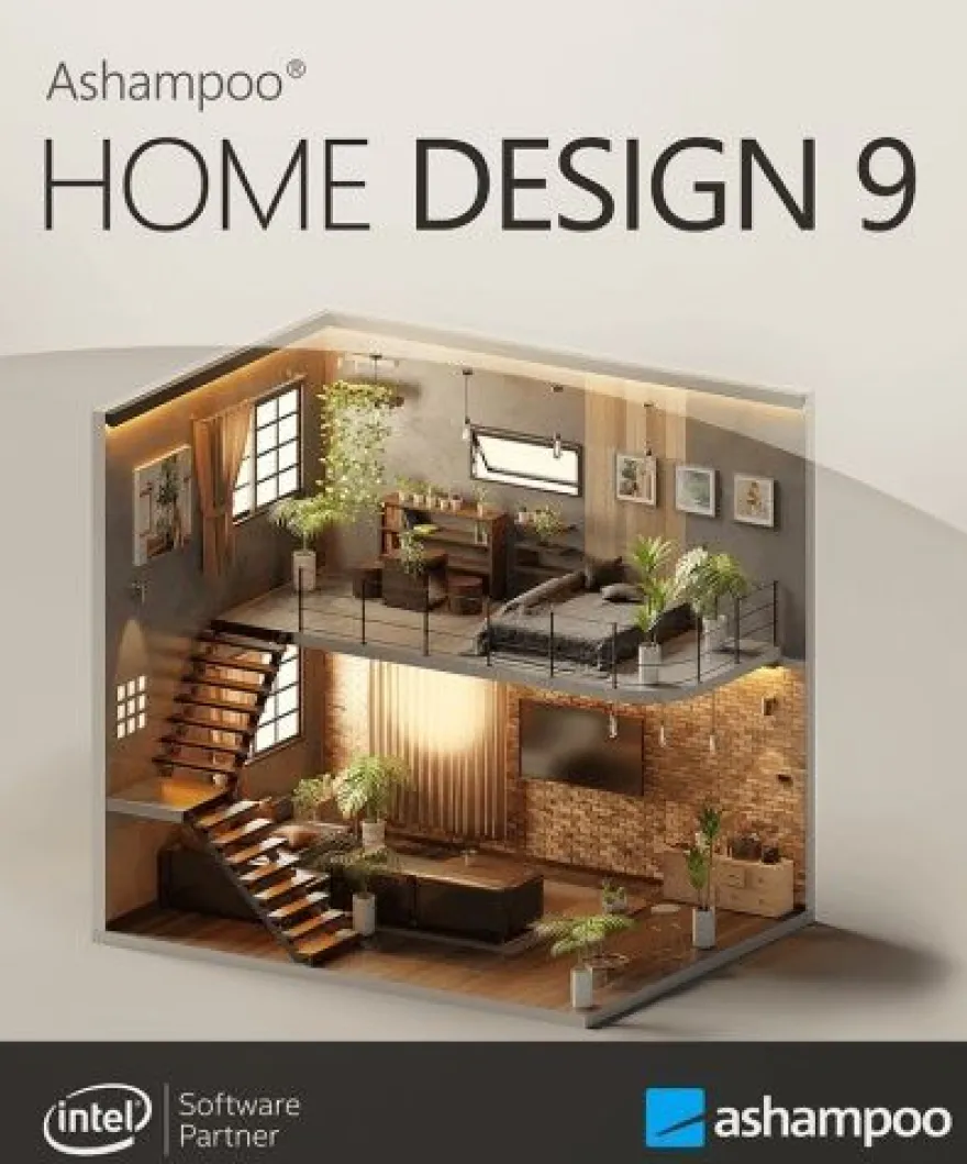 Ashampoo Home Design 9 / 1 Gerät / Dauerlizenz / KEY