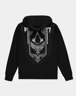 Assassin's Creed Valhalla - Crest Banner - Men's Hoodie Black