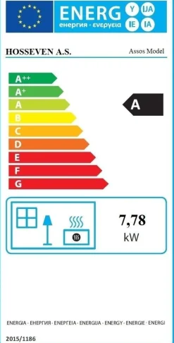 5020 Assos - Stilvoll und Effizient 7,78 kW, BImSchV Stufe 2