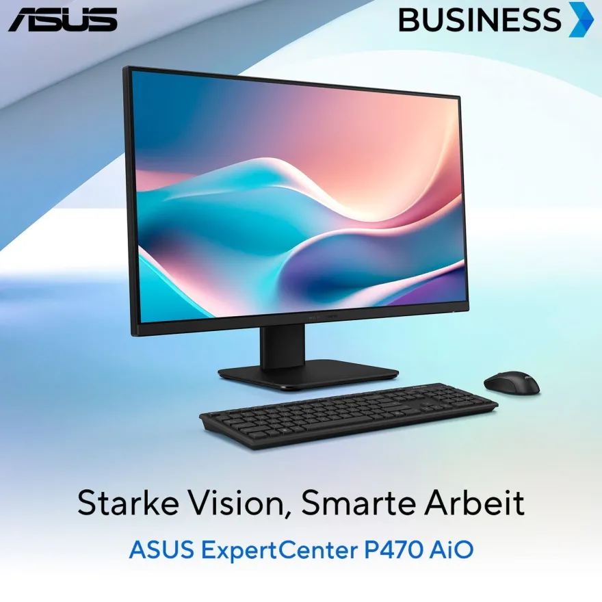 ASUS ExpertCenter P400 AiO P470VAK-BPE627X Intel Core 7 240H 68,6 cm (27
