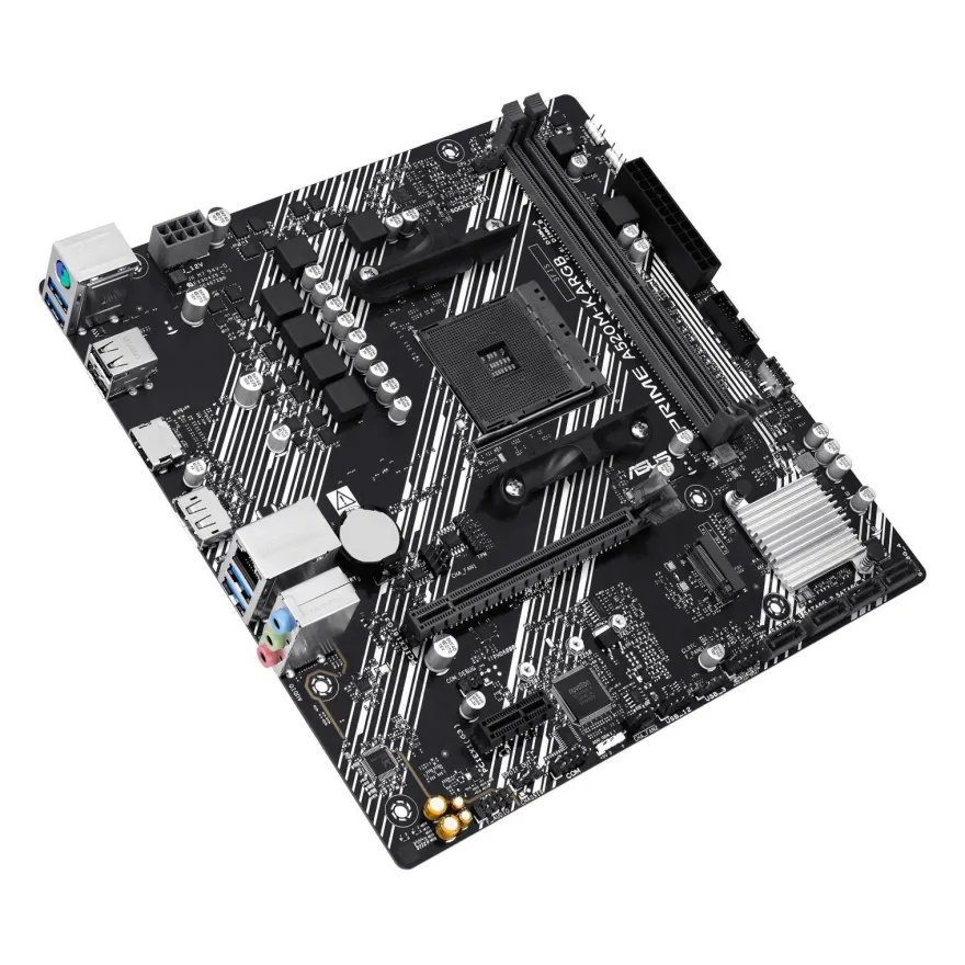 ASUS PRIME A520M-K ARGB (AMD, M4, DR4, ATX)