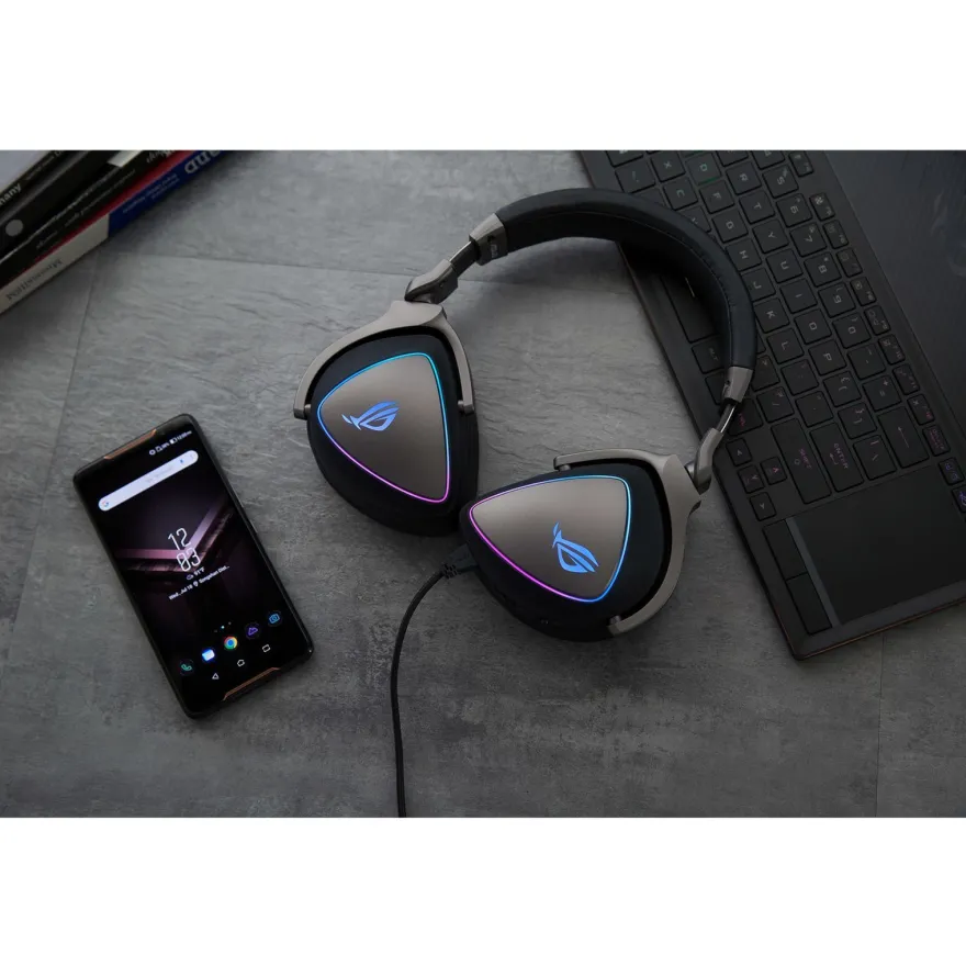 ASUS ROG Delta - Headset - ohrumschließend - kabelgebunden