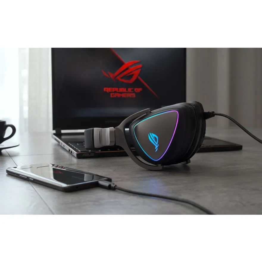 ASUS ROG Delta - Headset - ohrumschließend - kabelgebunden