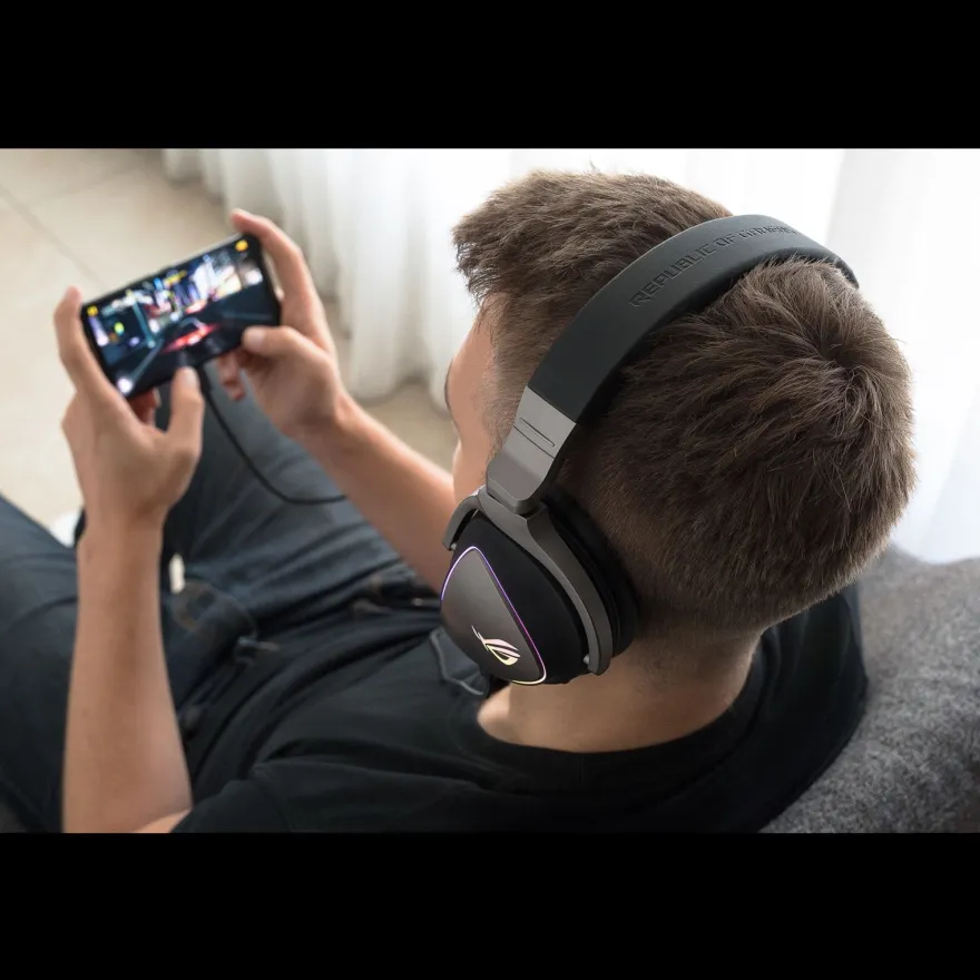ASUS ROG Delta - Headset - ohrumschließend - kabelgebunden