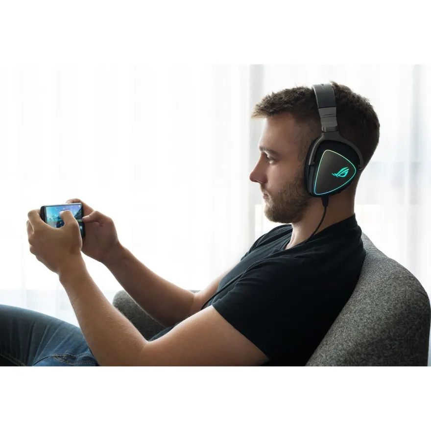 ASUS ROG Delta - Headset - ohrumschließend - kabelgebunden