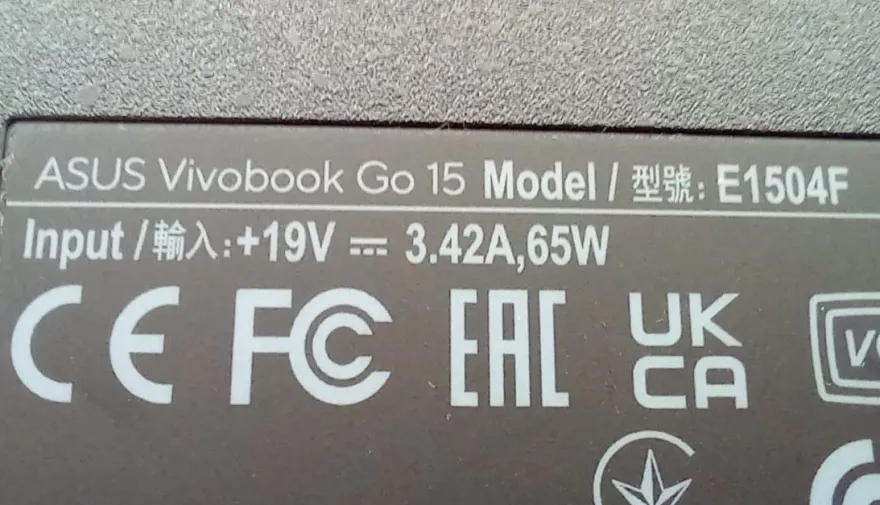 Asus Vivobook Go 15 E1504F Bottom Case Untere Abdeckung 13N1-HDA0201