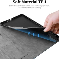 AsWant Hülle für Samsung Galaxy Tab A 10.5 2018 (SM-T590/T595/T597)