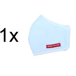 Atemschutzmaske Nanosilber Mundschutz Maske neu 3 Lagig 30 x Waschbar