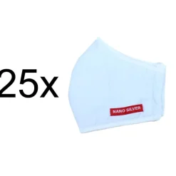 Atemschutzmaske Nanosilber Mundschutz Maske neu 3 Lagig 30 x Waschbar