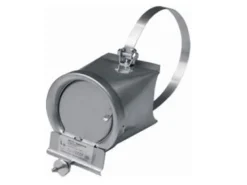 ATMOS Zugbegrenzer für Heizkessel V4A Rauchrohr Abgasrohr Nebenluft 130-160 mm