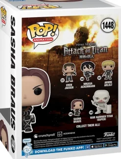 Attack on Titan - Sasha Braus 1448 - Funko Pop! Vinyl Figur